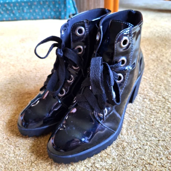 Black Witchy Boots - Picture 2 of 8